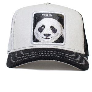 NIB Goorin Brothers “Virgin” Panda Trucker Hat